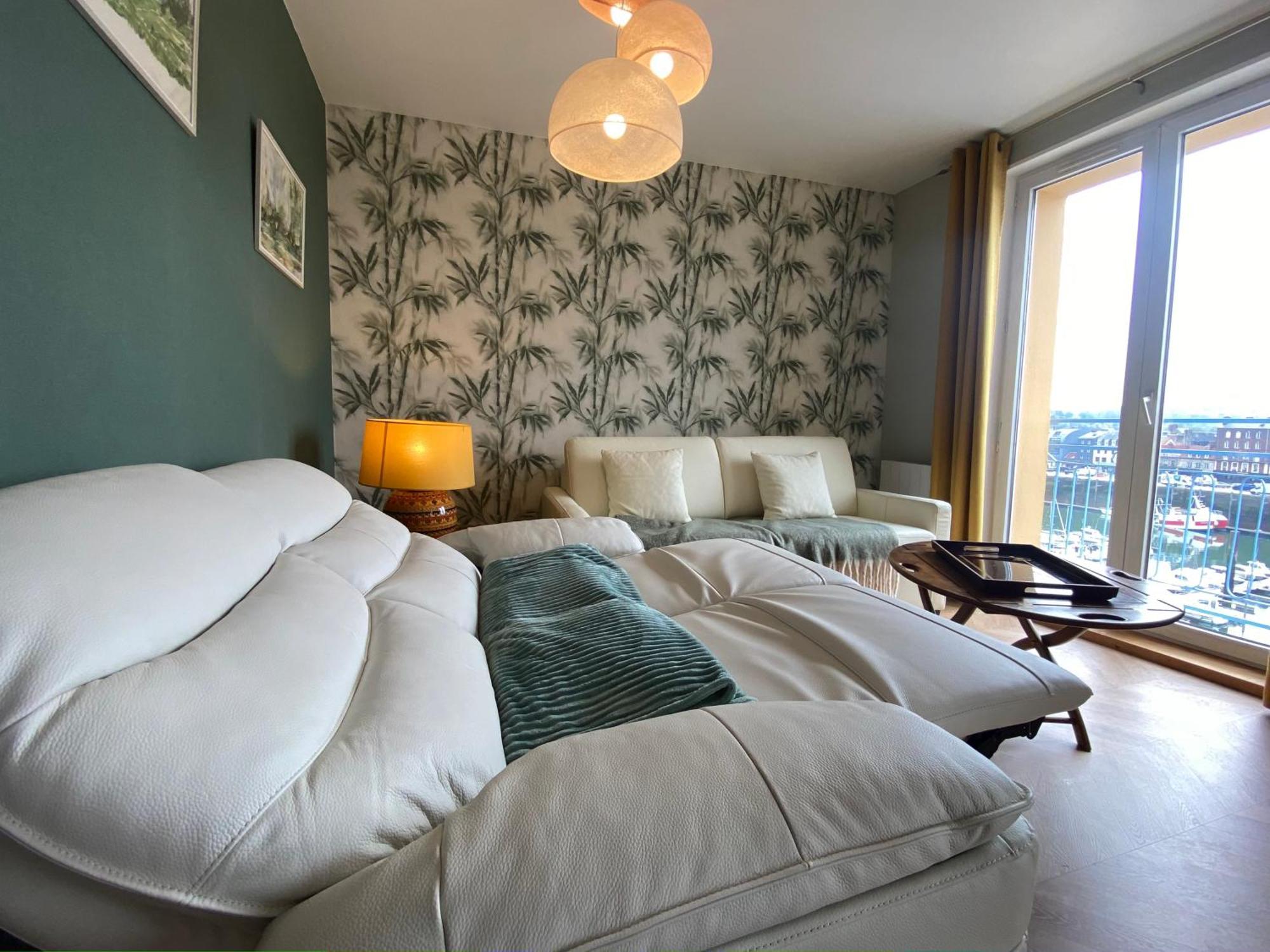 Etablissement 3 Etoiles Avec Ascenseur, 3 Appartements Lumineux Vue Port Avec Balcon, 200M De La Mer, Wifi Fibre, Tous Service Inclus Dieppe Exterior foto