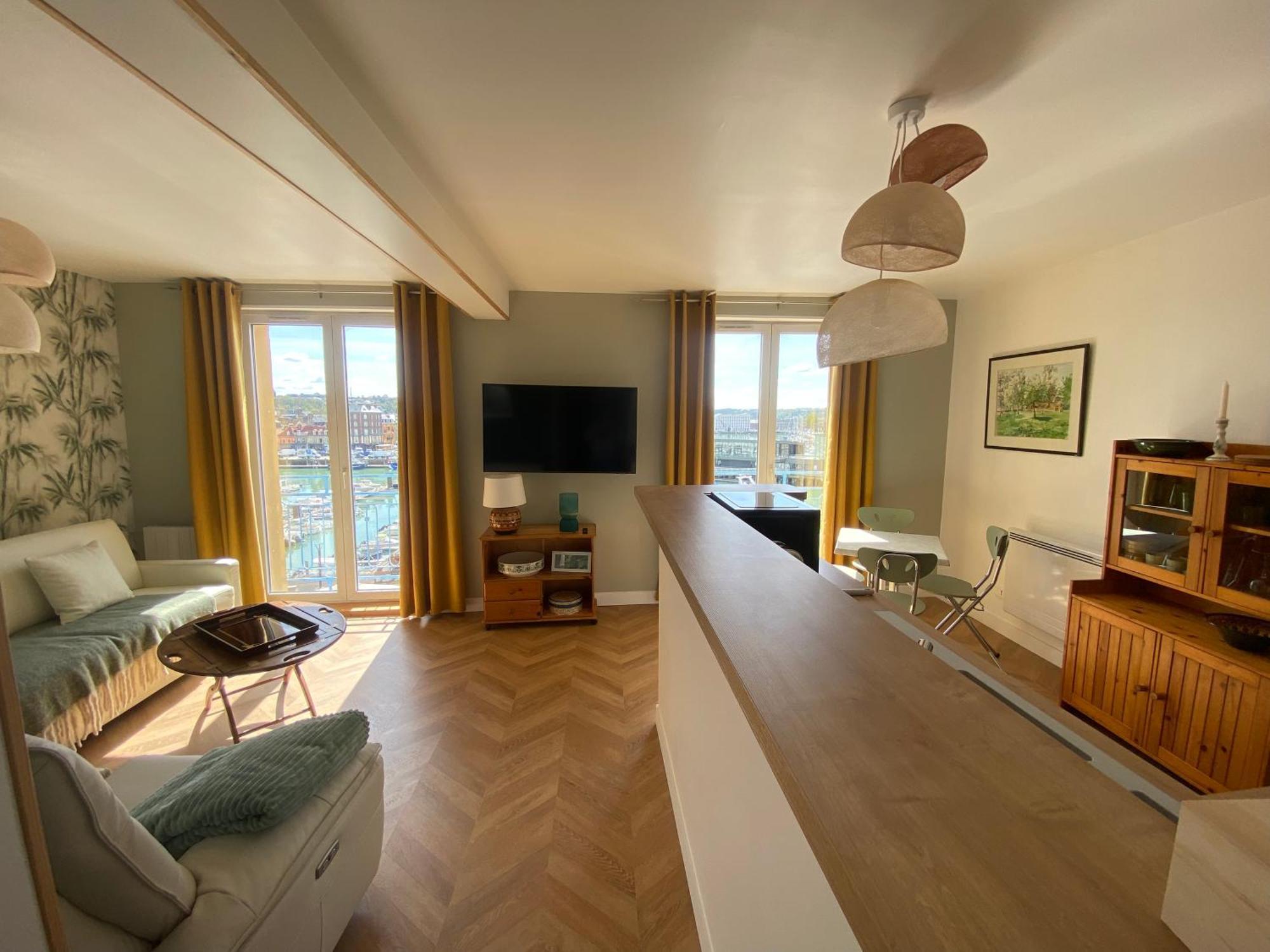 Etablissement 3 Etoiles Avec Ascenseur, 3 Appartements Lumineux Vue Port Avec Balcon, 200M De La Mer, Wifi Fibre, Tous Service Inclus Dieppe Exterior foto